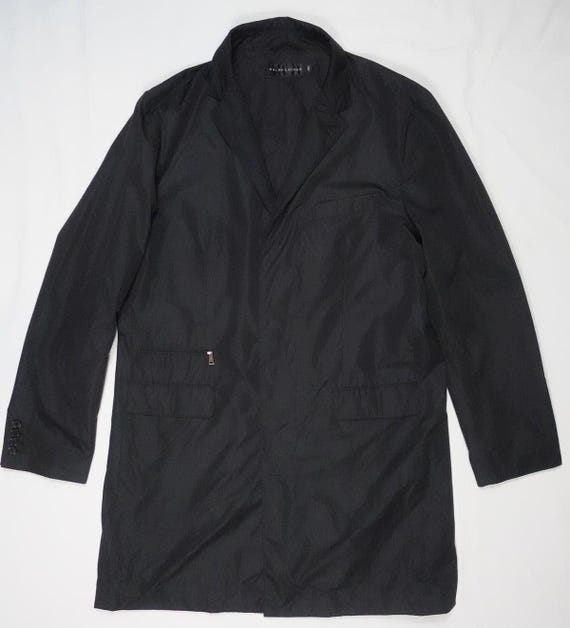 ヤク混 ラルフローレン ブラックレーベル ロングコート ダブルブレスト