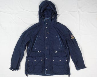 Chaqueta Polo Ralph Lauren Winbreaker Sailing Pier Cargo Azul Marino Utilitaria XXL