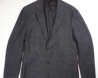 Marynarka Ralph Lauren Purple Label w kratkę Houndstooth Tweed NWOT 44L
