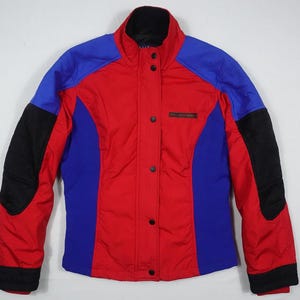 Chaqueta Polo Ralph Lauren RL2000 Invierno Rojo Azul Vintage 90s RARA M