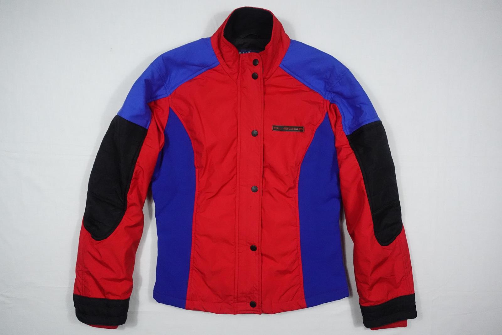 Polo Ralph Lauren Jacket RL2000 Winter Red Blue Vintage 90s RARE M