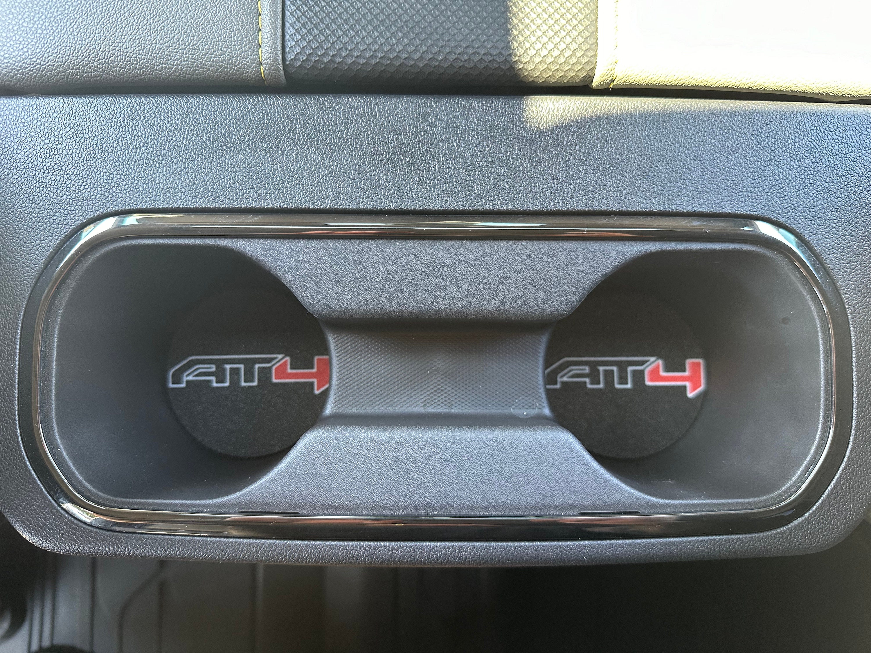 GMC Exclusive Sierra AT4 AT4X Upgrade Package Cup Holder Inserts Badge ...