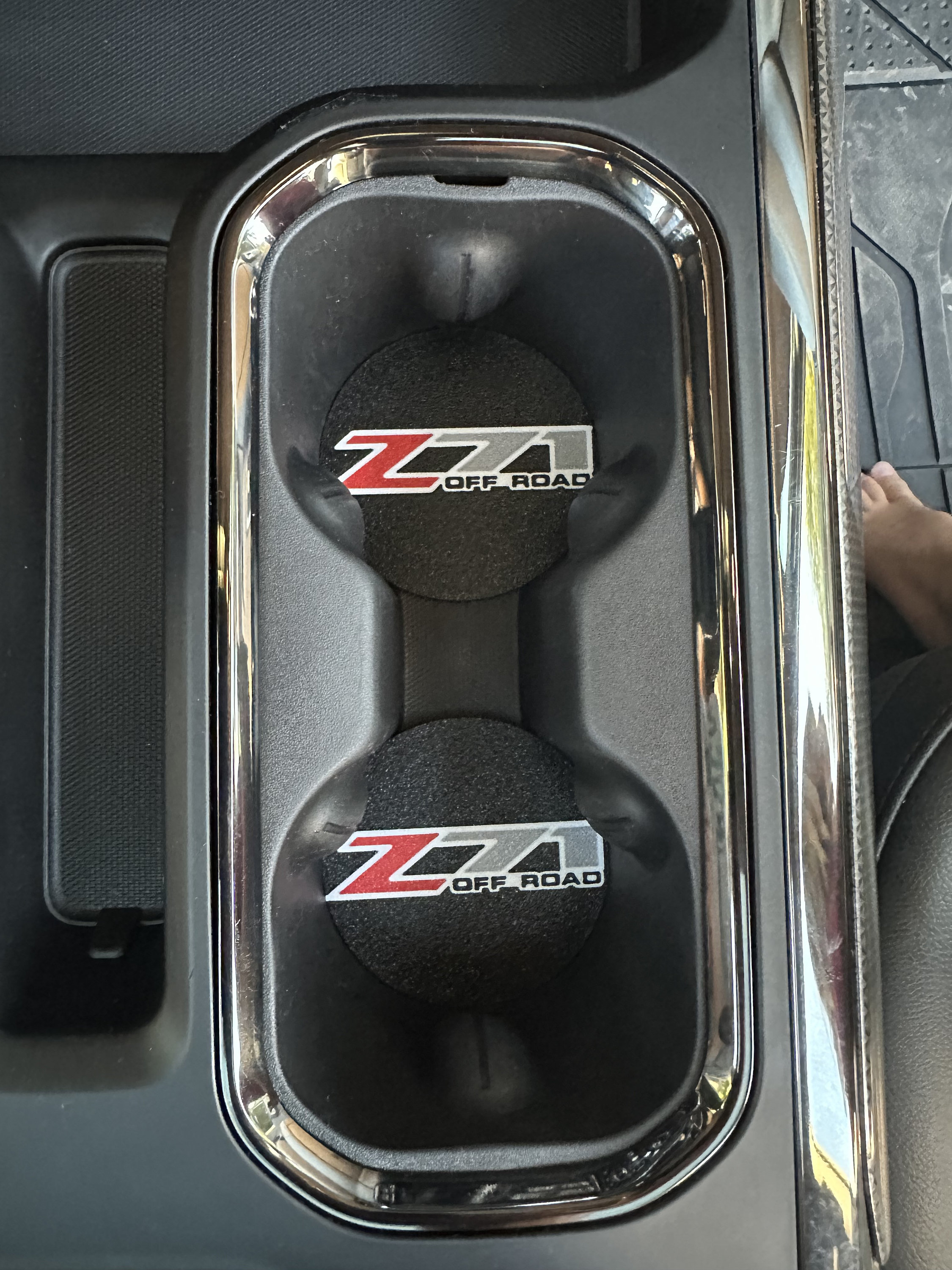 Chevy Exclusive Silverado Z71 Upgrade package cup holder inserts badge key chain for Z71 offroad custom parts upgrading your truck gift