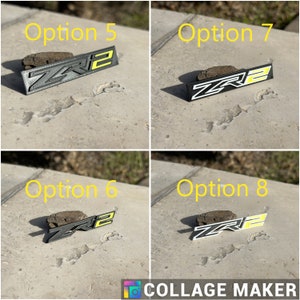 Zr2 Emblems Chevy Elegance Exclusive Silverado ZR2 LOGO Emblem Add a Badge ZR2 ...