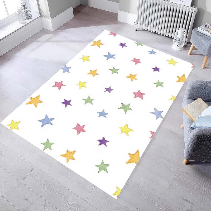 Star Pattern Carpet - Etsy
