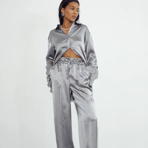 Silk Jogging Suit Etsy UK