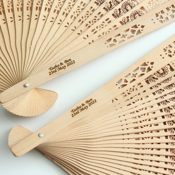 Bulk Personalized Wedding Fans, Wedding Favors, For Guests Custom Hand Fan, Bridal Shower Favors, Summer Wedding, Rustic Favors, Gift Fan