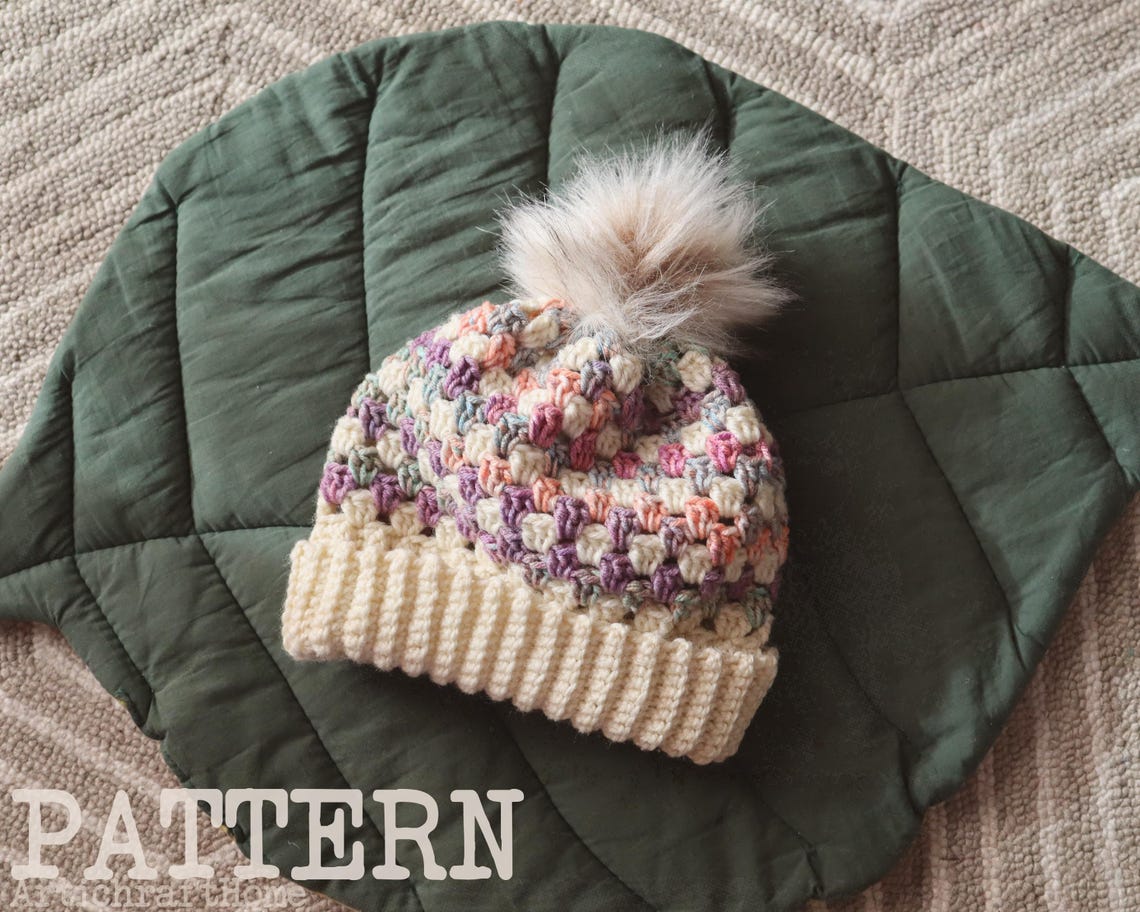 Crochet Hat Pattern, PDF File, Instant Download, Easy Beginner Patterns ...