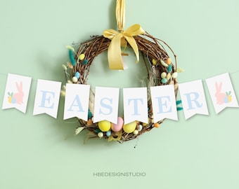 Printable Easter Banner: DIY Party Decor (PDF)
