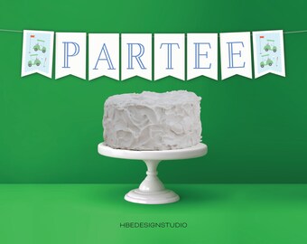 Printable Golf Party Banner: DIY Birthday Decor (PDF)