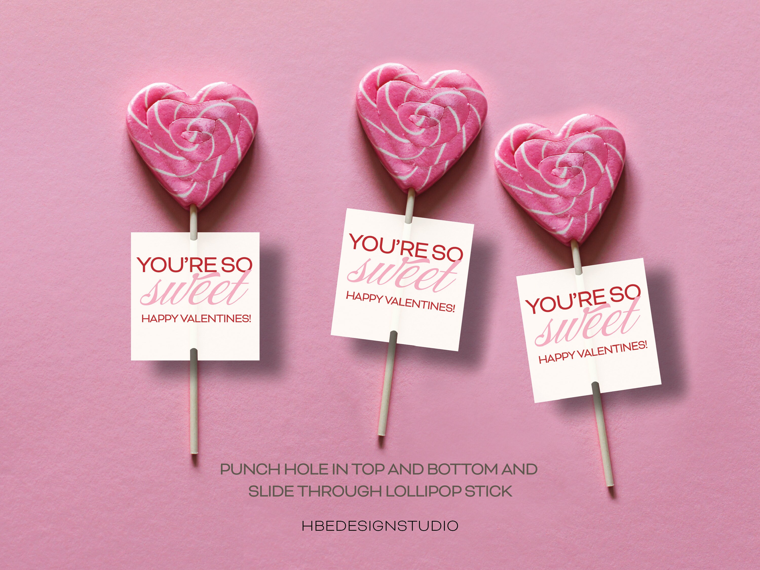 So Sweet Valentine Printable Instant Download Valentine Printables Diy Valentine Lollipop