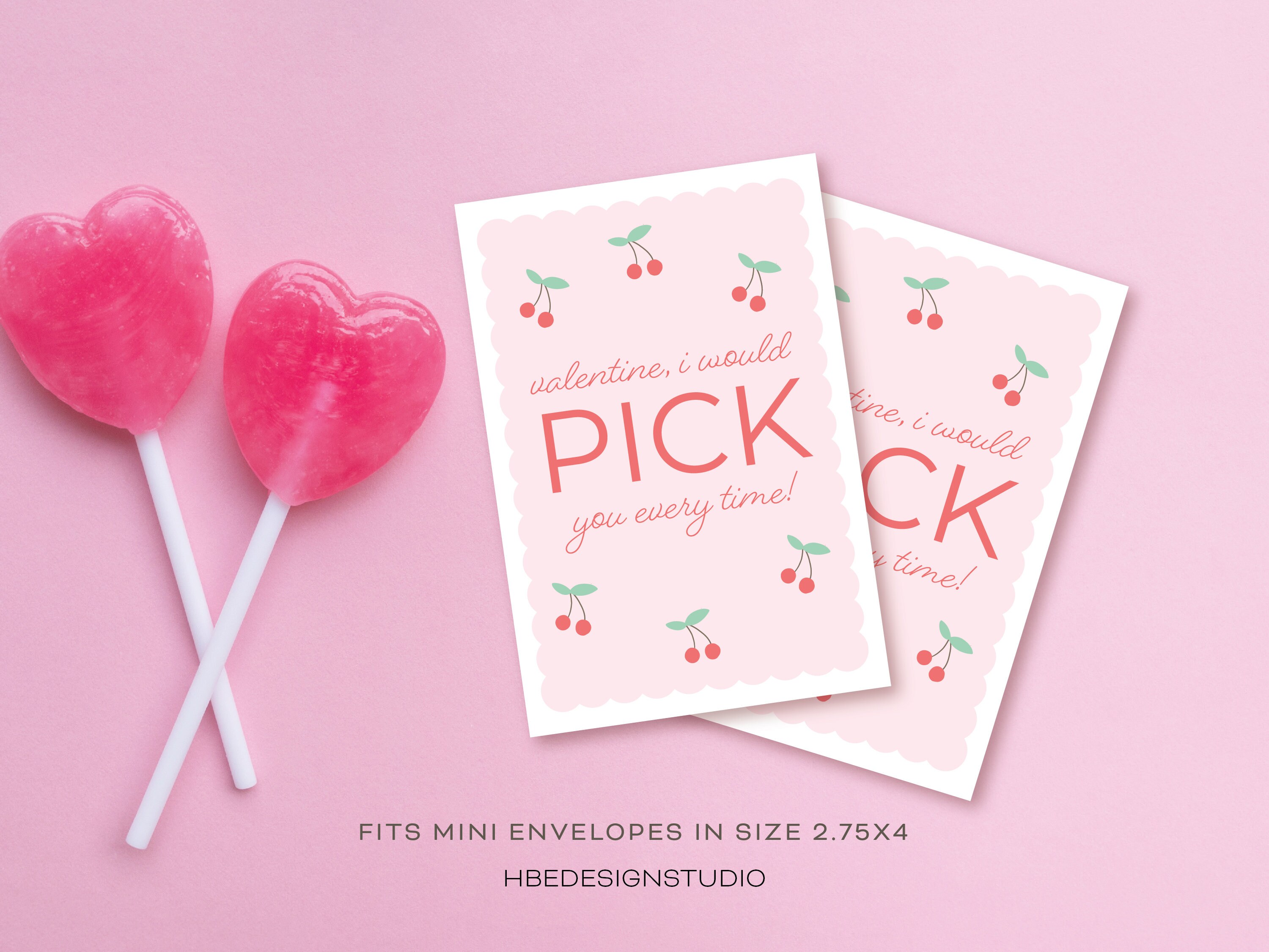 Cherry Valentine Printable | Instant Download | Printables | Sweet ...