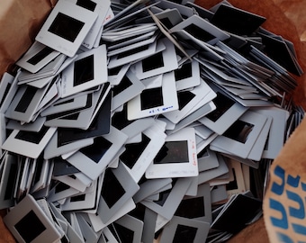 50 x French Alps Nature Slides: 35MM Film Positives, Art Projects