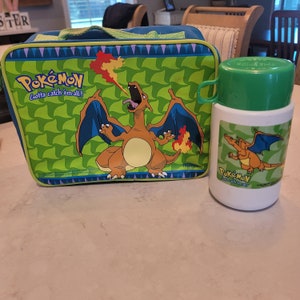 Boîte Repas Pokémon 3 Compartiments + Gourde Paille Enfant – Officiel, Idéal École, Pique-Nique & Sorties