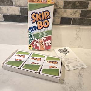 Skip-bo Card Game/Family Card Game by Uno/Game Night/Card Game/Skip-Bo Card Game/Family Game Night