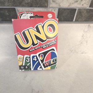 Juego de cartas UNO / UNO Mattel / Noche de juegos en familia / Juego de cartas UNO / Un juego de cartas familiar / Juego de cartas Uno 2020