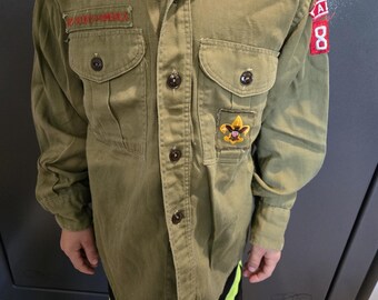 ボーイスカウト制服シャツ 1940年代 シースカウト ユニバーサル