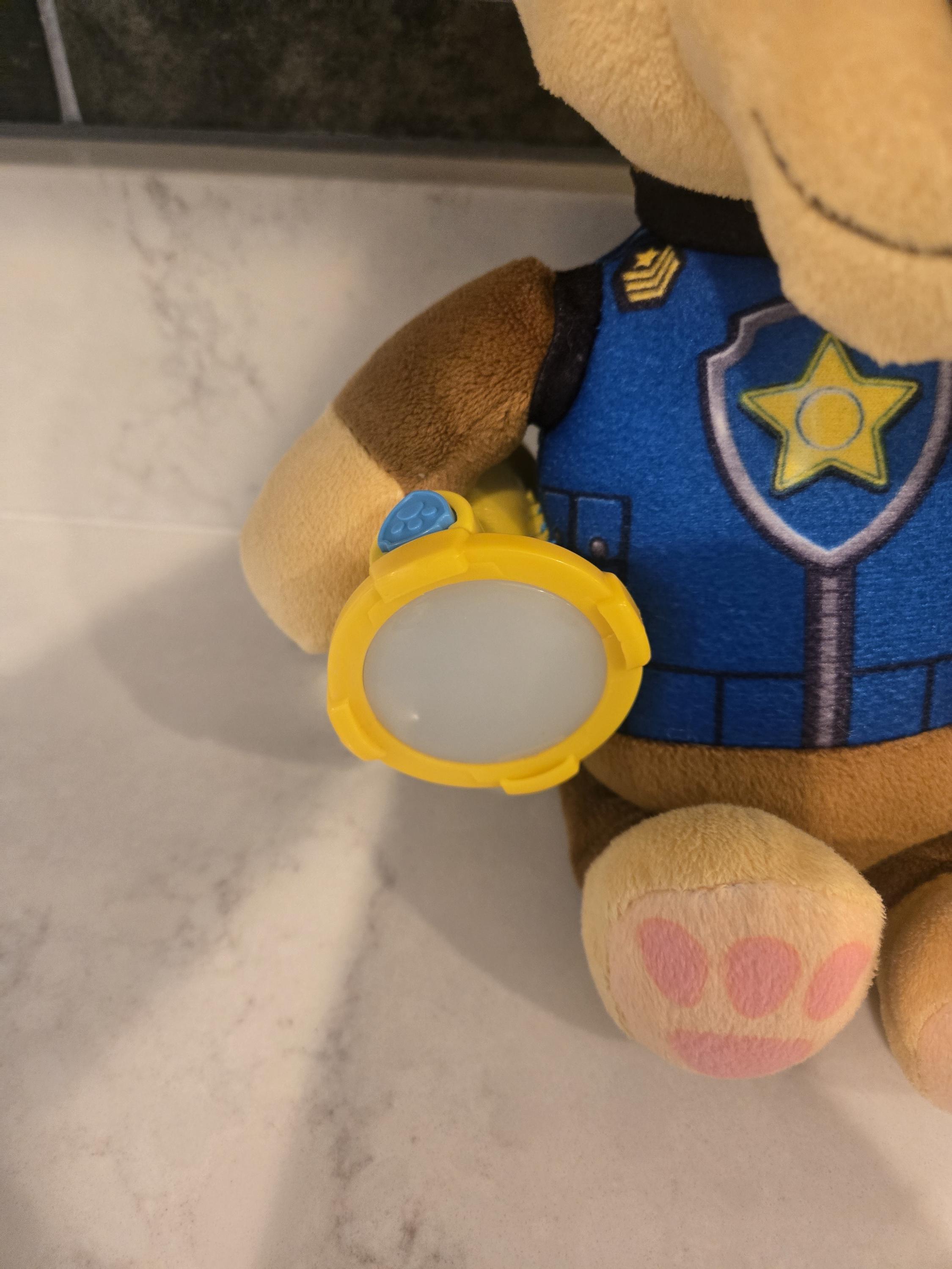 Stuffed Flashlight Paw Patrol Snuggle up Chase Plush Stuffed Animal With Flashlight. - Etsy