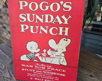 POGO Sunday Punch door Walt Kelly - Simon en Schuster - New York, 1e druk/War and Peace/Stuff and Nonsense paperback