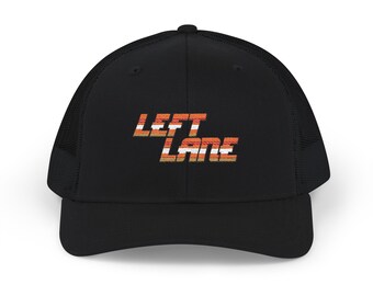 Left Lane Mafia Richardson 112 Trucker Hat, Car Enthusiast Streetwear