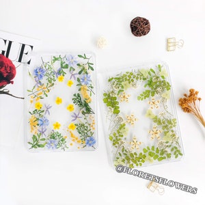 iPad-hoes met echte geperste bloem voor iPad Pro Air 11" 13" 2024/2025, iPad Air 6 5 4-hoes, iPad 10e/11e generatie 2025, iPad Mini 7 2024