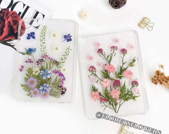Handmade pressed real flower iPad case for iPad Air 11" 13" 2026,iPad Pro 11" 13" 2025,iPad 12th 11th Gen,Mini 6 7,iPad Air 5,Gifts for her