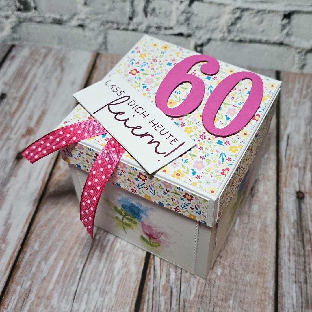 Personalized Explosion Box for Birthdays for All Ages Personalized ...