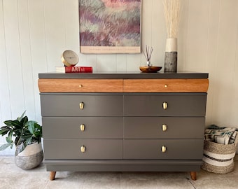 grey dresser ideas Gray Dresser Makeover