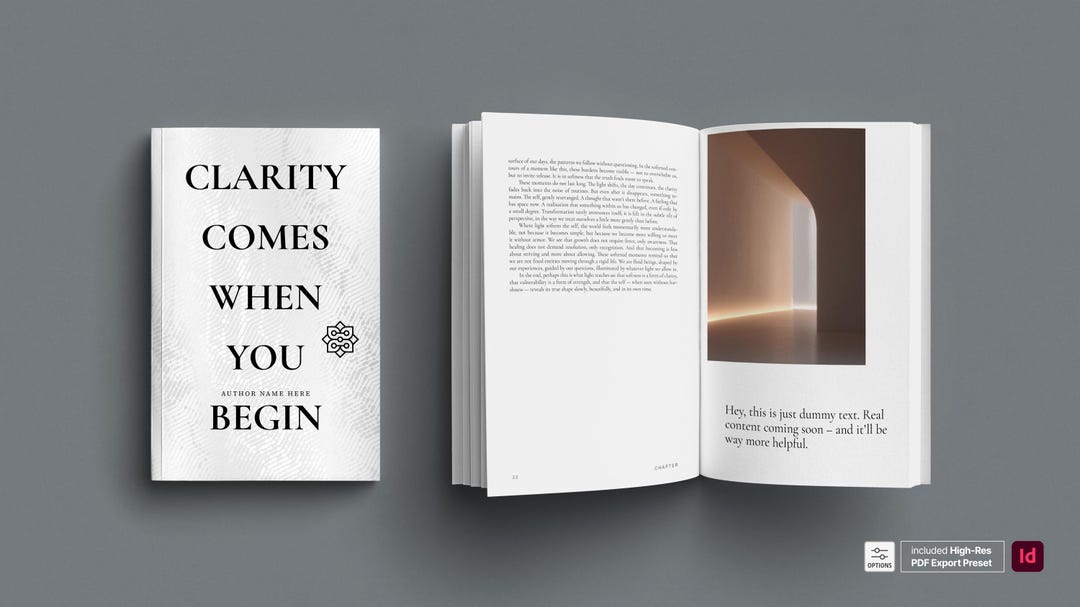 Intro Offer – Editable KDP Indesign Template 6x9 | Professional Book ...