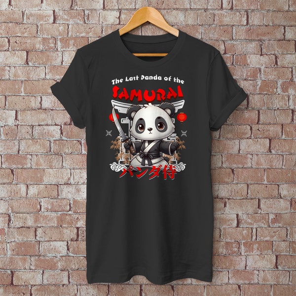 T-Shirt (Man) "Panda Samurai"