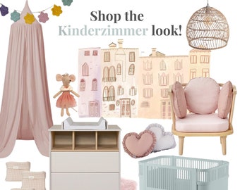 SHOP THE LOOK! Your digital shopping list for children's room interiors to repurchase. Just 1 click to the product! No more searching!