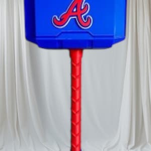 3D Pinted Atlanta Braves Inspired Thor Hammer