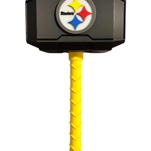 3D Printed Pittsburgh Steelers Thor Hammer