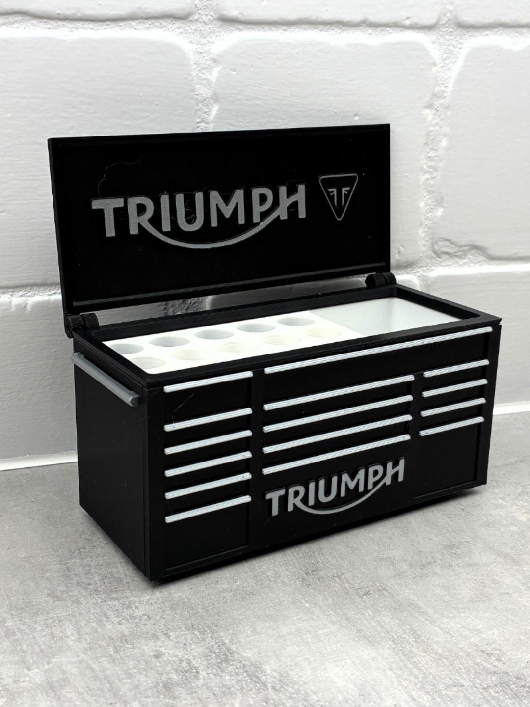 Triumph Motorcycle style Desktop Organizer