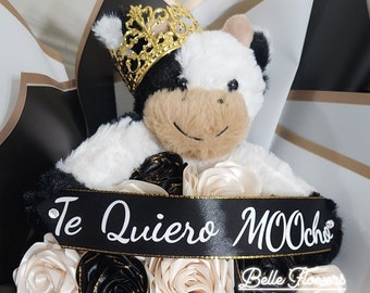 Ramo Buchon Eternal Roses Bouquet Ramo Buchon Te Quiero Moocho Tenemos otros plushies aparte de la vaquita other plushies besides the cow