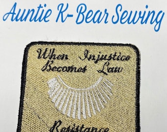 RBG Collar Patch