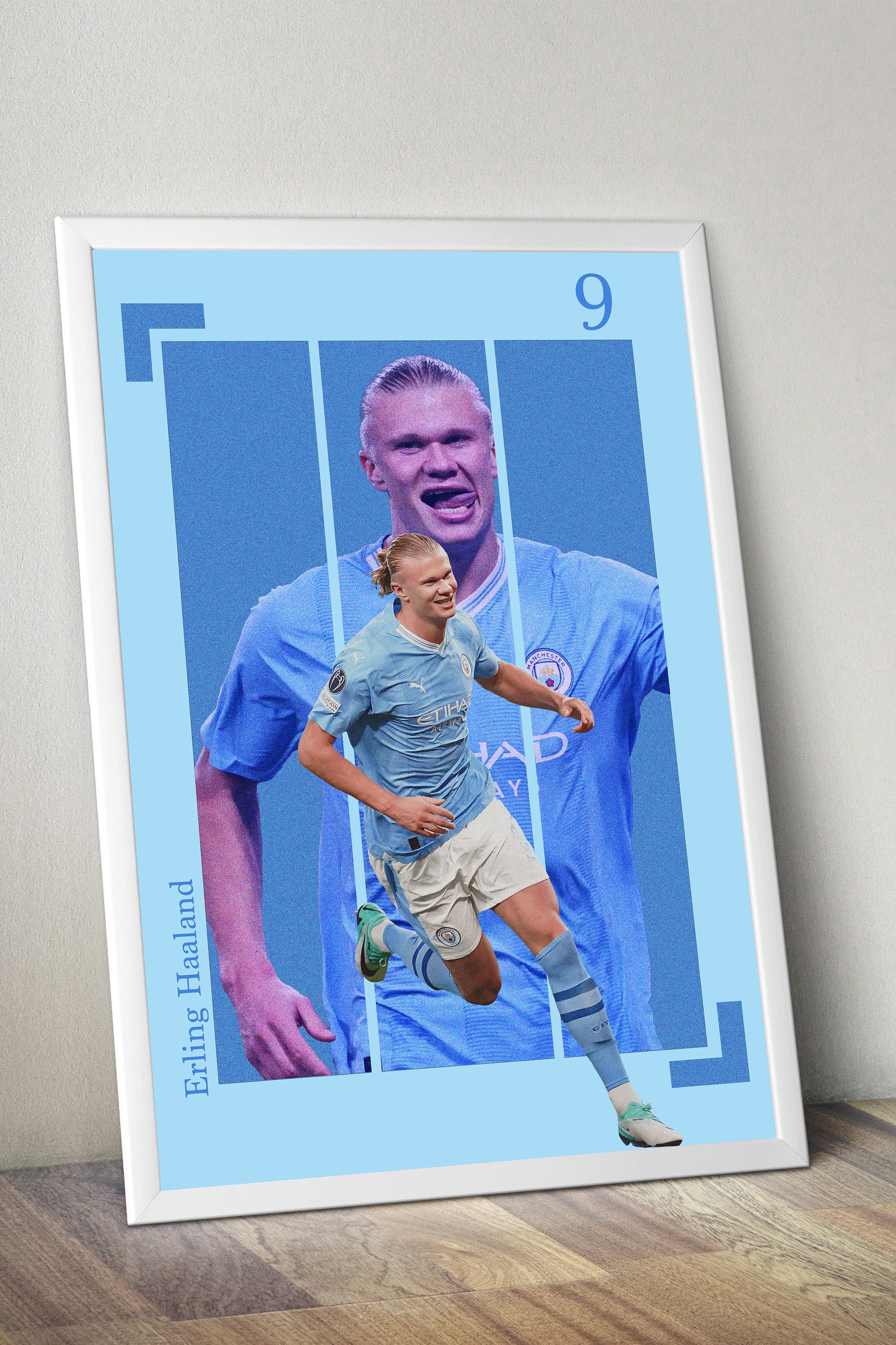 Erling Haaland Poster Instant Download Haaland Footba vrogue.co