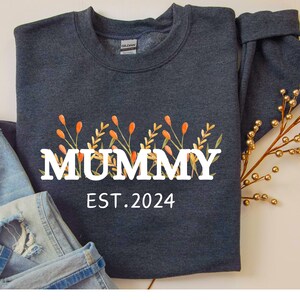 Mummy Sweatshirt, Mum Birthday Gift, Mum Christmas Gift, Mama Sweater, Personalized Mum, Mothers Day Gift, New Mum Gifts, Mum To Be Jumper