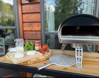 XL Wide Outdoor Pizza Oven Table and Prep Station. Grill Table. Pizza Oven Stand Ooni Stand Halo Palo Pizz Gozney Arc. Etsy