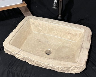 Drop-In or Above Counter Sink, Concrete Bathroom Sink, Vanity/Bathroom Vessel Sinks, Sink For Bathroom, Bowl Sinks, Custom Sinks,Rustic sink