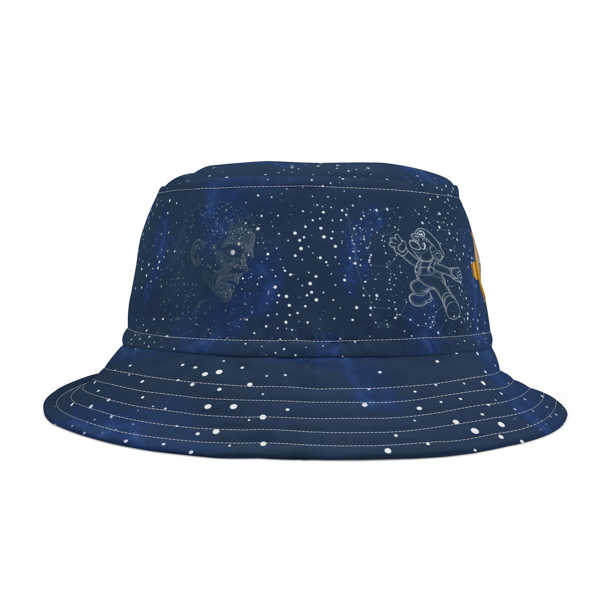 Chapeau Cloche Astronaute Galaxie - Unisexe, Léger, Fun Et Tendance Pour Plage & Vacances