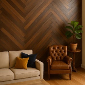 Premium Black Walnut Wall and Ceiling Cladding