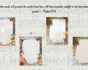 Psalm 37:11 - "But the meek will possess the earth, And they will find exquisite delight in the abundance of peace." JW Letter Writing