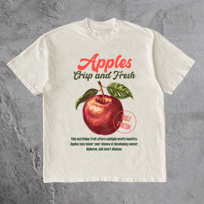 Apples T-Shirt - Pink Fandango