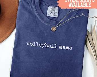 Comfort Colors® Volleyball Mama Shirt Gift For Volleyball Mom Shirt Sports Mom Shirt Trendy Mom Shirt Volleyball Mom Life Tee For Women