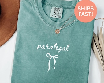 Comfort Colors® Paralegal Shirt Gift For Paralegal Shirt Lawyer Assistant Shirt Legal Assistant Shirt Paralegal Graduate Shirt Tee