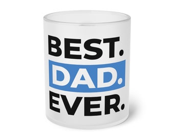 La migliore tazza per papà di sempre, regalo per la festa del papà, tazza da caffè per papà, regalo di compleanno, tazza divertente per papà