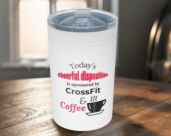 Tazza da caffè CrossFit, divertente tazza da viaggio per palestra