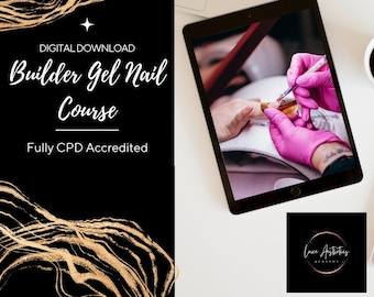 Kurs paznokci żelowych, POBIERZ CYFROWO, W pełni akredytowany przez CPD, Kurs BIAB, Kurs paznokci żelowych w butelce, Szkolenie z żelu budującego
