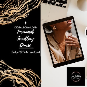 Online Permanent Jewellery Training Course | Fully CPD Accredited | Welded Jewellery Training | Learn Permanent Jewellery